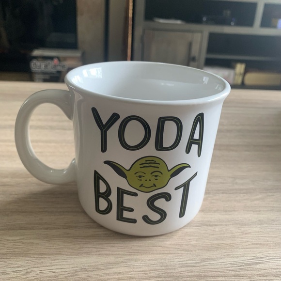Star Wars Other - Star Wars Yoda Best Coffee Tea Mug White Collectible 18 Oz